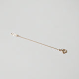 14K Chain Extender w Oval Ring (7cm).