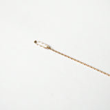 14K Chain Extender w Oval Ring (7cm).