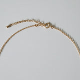 Spring ring clasp detail and extension chain