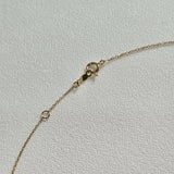 Spring clasp and extender in 14K solid gold – polished and functional