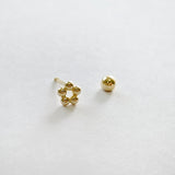 14K Blooming Cartilage Earring