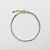 Joy's Silk & Chain Bracelet
