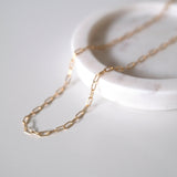 Necklace displayed with link layout visible