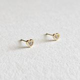 Amore Mio 14K Solid Gold Earrings