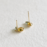 Petite Pineapple 14K Solid Gold Earrings