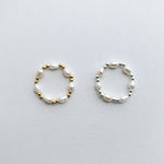 Evia Perla Ring featuring pearl style with sleek beads ball, and pearl alternating ring design