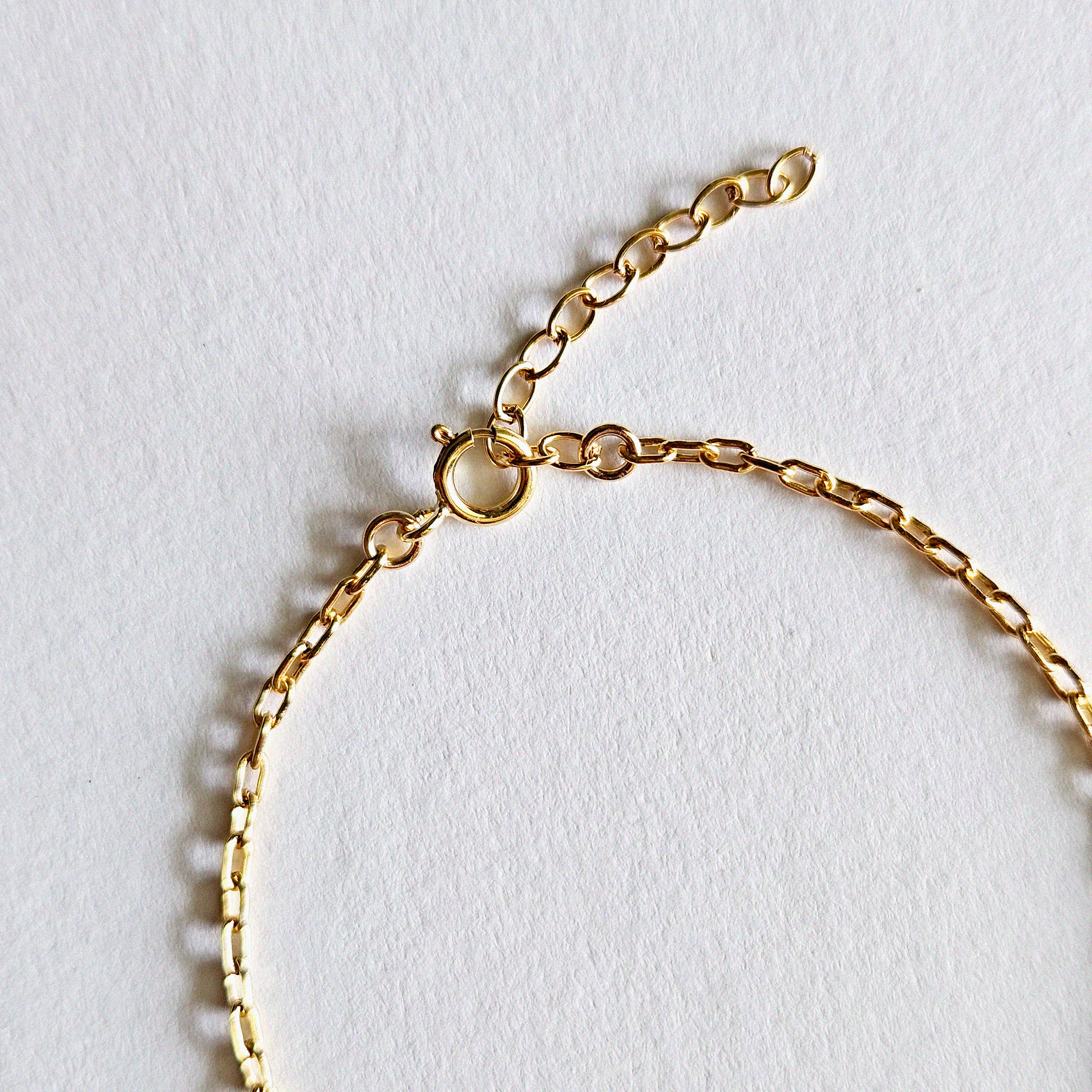 Close-up showing secure clasp mechanism of Kos Chain Bracelet