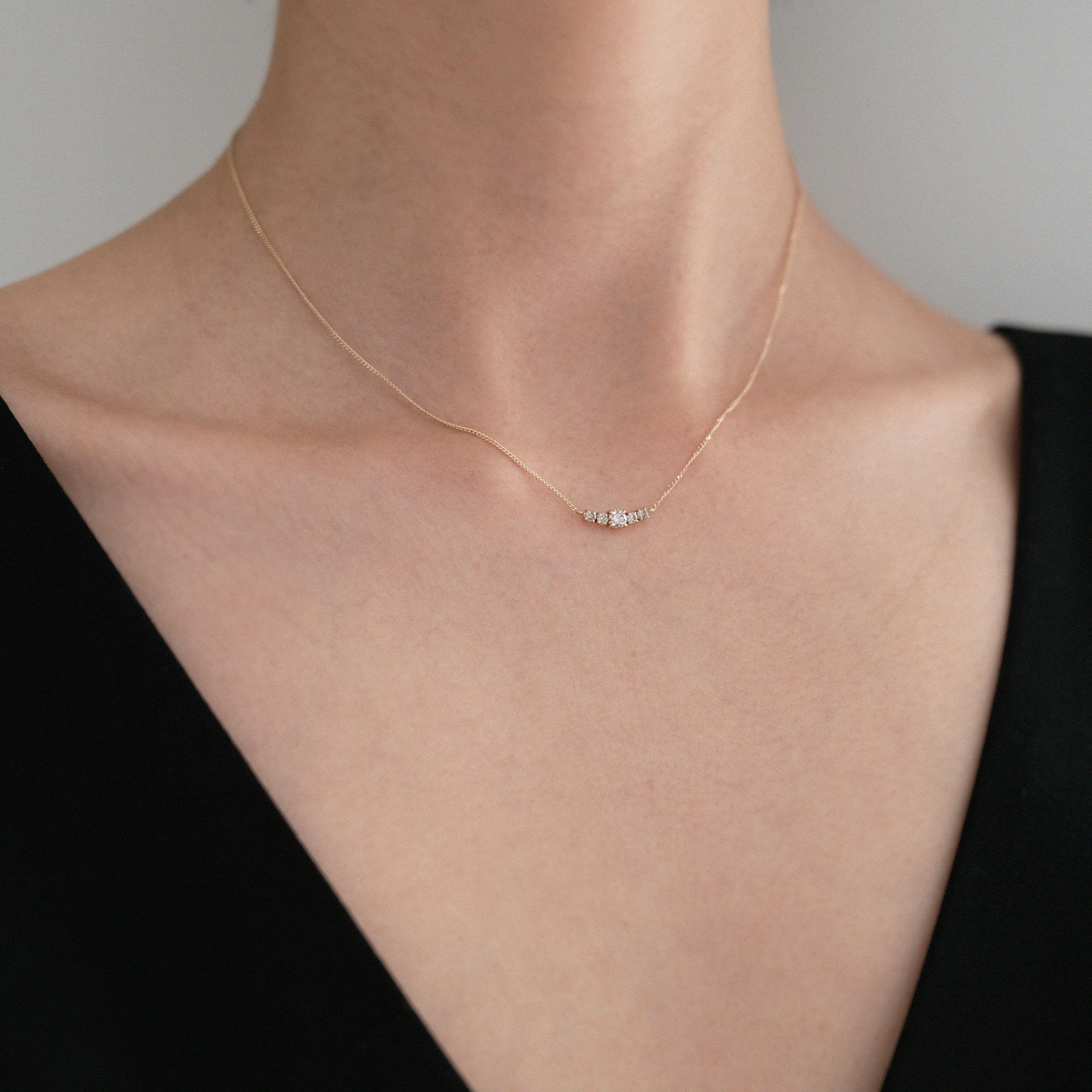 14K Luminex Diamond Necklace.