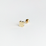 Petite Clover 14K Solid Gold Cartilage Earring