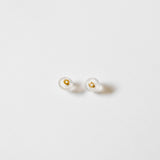 Soft earring backs for studs with gold interior detail shown close-up