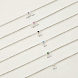 Petite crystal bracelet featuring a delicate stone and fine chain, perfect for elegant jewelry collections.
