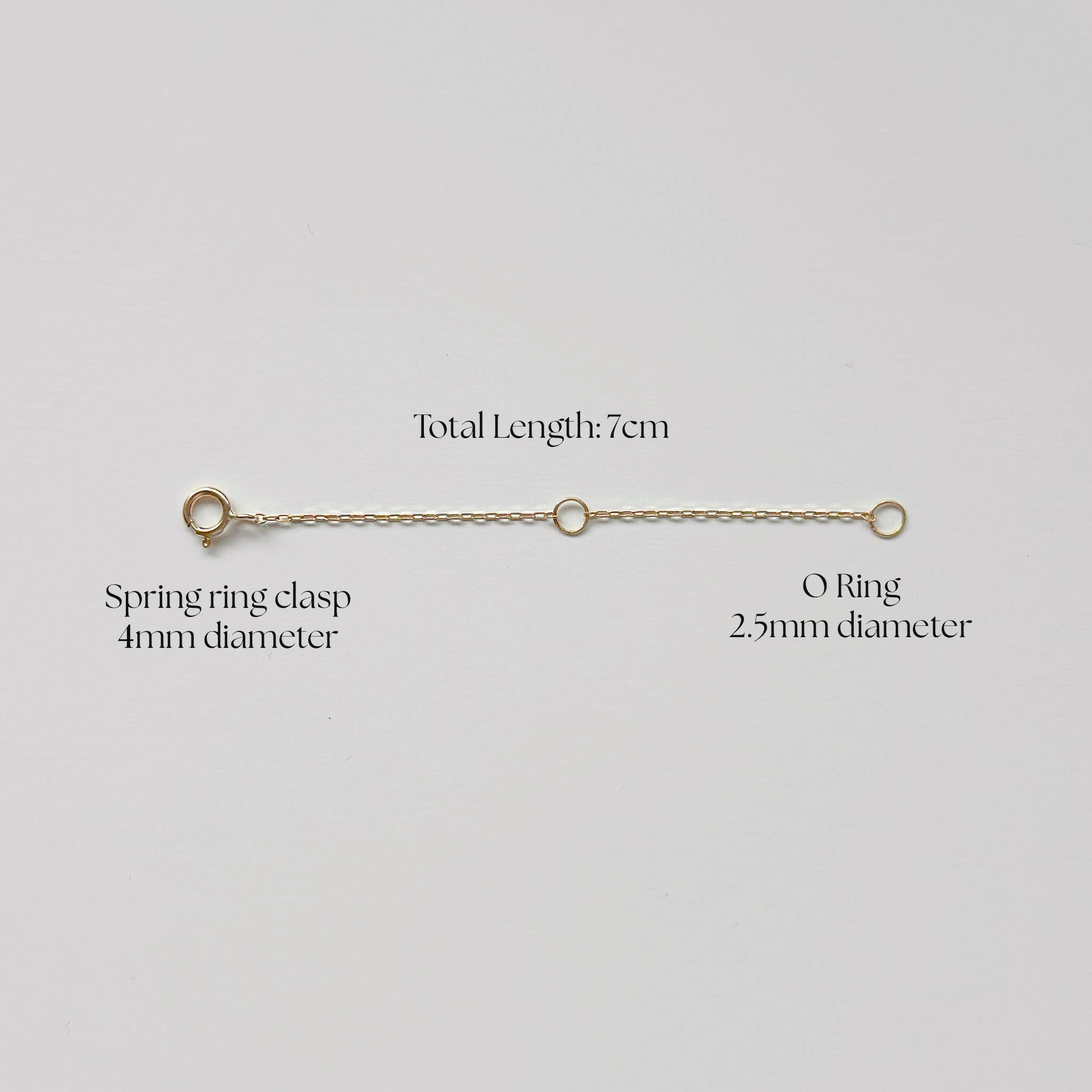 14K Chain Extender (7cm).