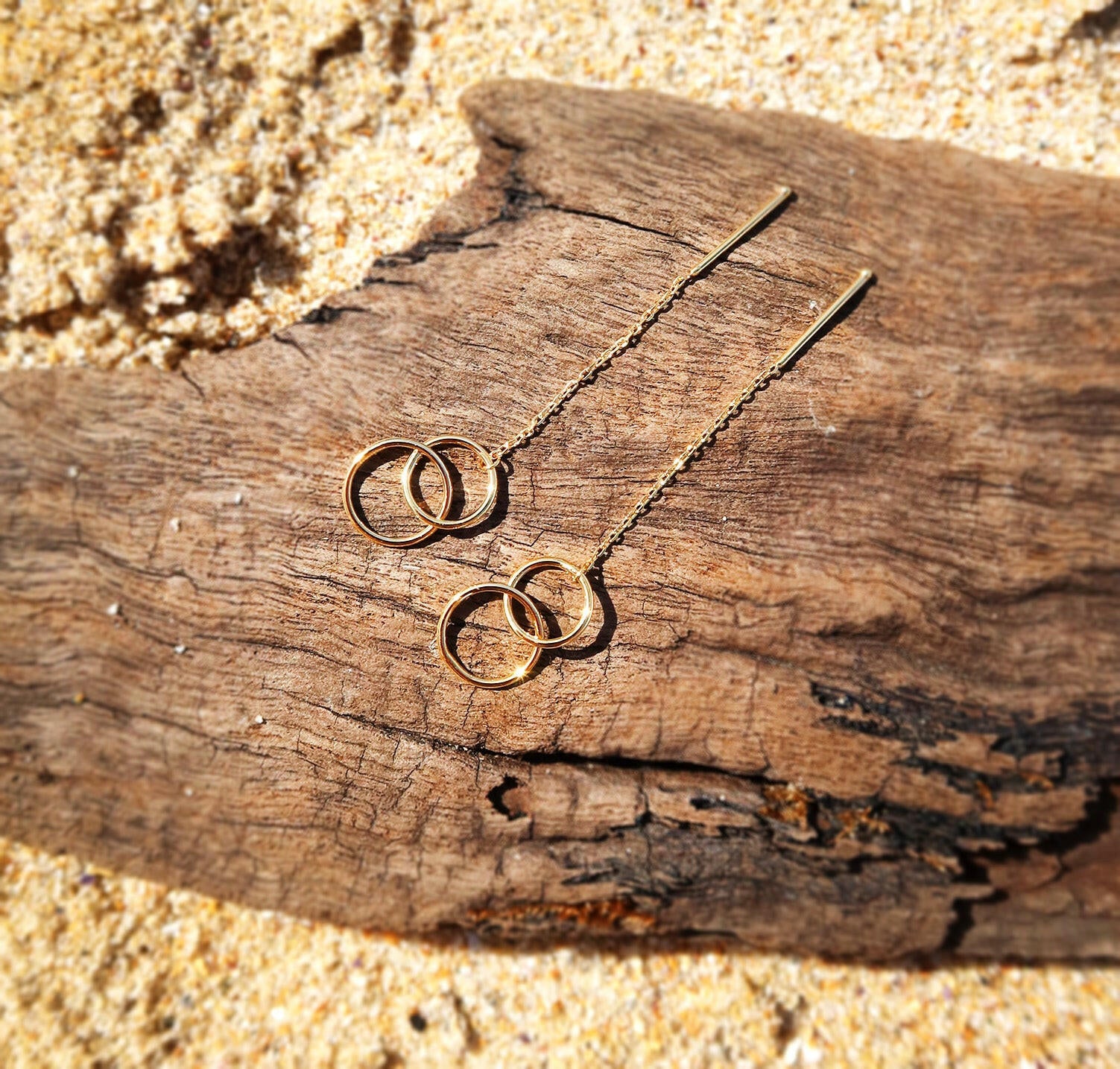 Friendship Threader Earrings Meaningful Gift - Main Image