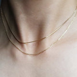 Leah 2 Line Necklace