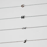 Initial bracelet featuring a minimal design, perfect as a dainty letter bracelet gift with simple and elegant style.