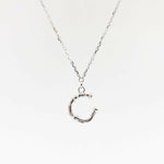 Bold letter necklace, perfect gift idea to personalize jewelry, ideal for unique and meaningful presents.