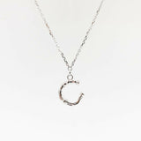 Bold letter necklace, perfect gift idea to personalize jewelry, ideal for unique and meaningful presents.