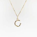 Bold letter necklace, perfect gift idea to personalize jewelry, ideal for unique and meaningful presents.