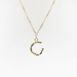 Bold letter necklace, perfect gift idea to personalize jewelry, ideal for unique and meaningful presents.