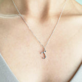 Bold letter necklace, perfect gift idea to personalize jewelry, ideal for unique and meaningful presents.