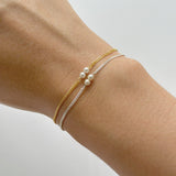 Double Pearl Bracelet