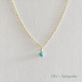 Gold Filled Birthstone Necklace