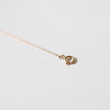 14K Chain Extender w Oval Ring (7cm)