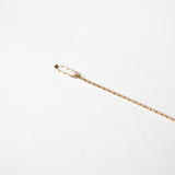 14K Chain Extender w Oval Ring (7cm)