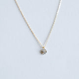 14K Sole Diamond Necklace