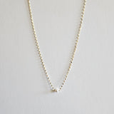 Single Pearl Necklace 4mm