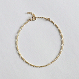 Gold Filled S Figaro Bracelet