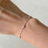 Crystal Evil Eye Bracelet