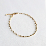 Tiny Link Gold Filled Bracelet