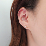 14K Corona Earrings