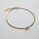 Double Pearl Bracelet