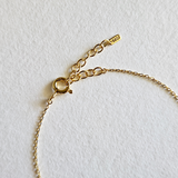 Petite Crystal Gold Bracelet 2mm