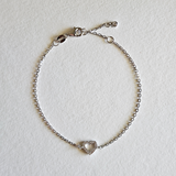 Crystal Heart Bracelet