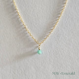 Gold Filled Birthstone Necklace