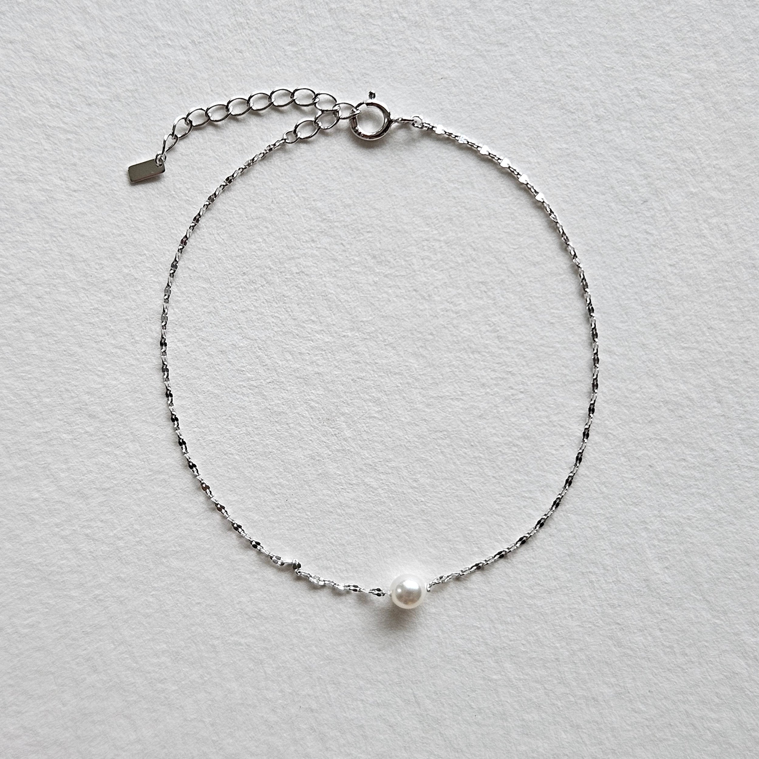 Single Pearl Bracelet