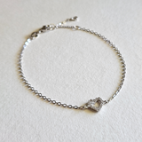 Crystal Heart Bracelet