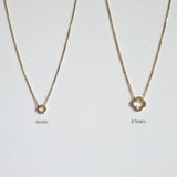 Crystal Clover Necklace 6mm