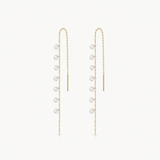 7 Crystal Threader Earrings