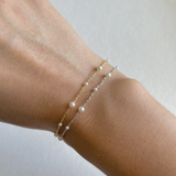 7 Mixed Pearls Bracelet