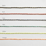 Joy's Silk & Chain Bracelet