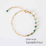 Gold Filled Aria Aventurine Bracelet