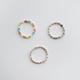 Bari Bead Ring (3 Colours)