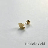 14K Birdy Cartilage Earring
