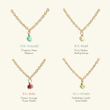 Gold Filled Birthstone Necklace