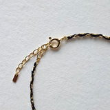 Joy's Silk & Chain Bracelet