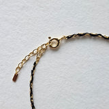 Joy's Silk & Chain Bracelet